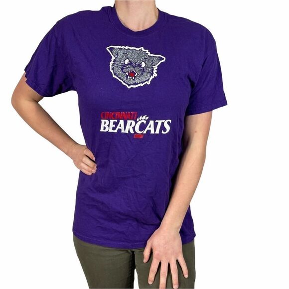 Cincinnati Bobcats Purple T shirt - Picture 1 of 5